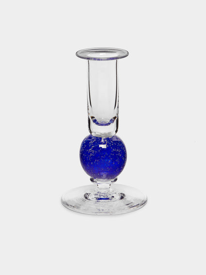 Stewart Hearn - Stellar Hand-Blown Glass Candlesticks (Set of 2) -  - ABASK - [thumbnail]
