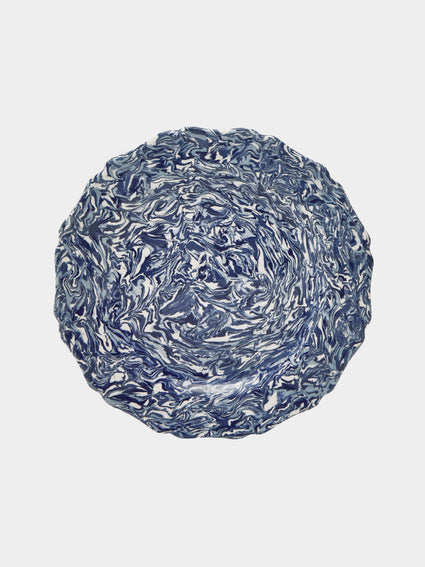 ABASK Aptware - Louis XV Marbled Ceramic Starter Plate -  - ABASK - [thumbnail]