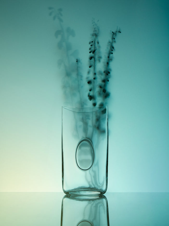 Carlo Moretti - Oblo Hand-Blown Murano Glass Vase -  - ABASK