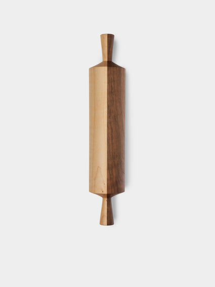 Karl Schöberl - Hand-Turned Walnut and Oak Rolling Pin -  - ABASK - [thumbnail]